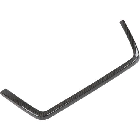 Pièce de rechange en fibre de carbone pour le cache décoratif en forme de U de la commande centrale des BMW M4 F82 et M3 F80 (2014-2020) (1/5)