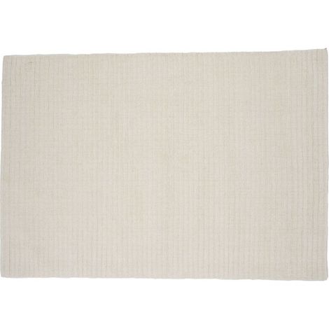 Tapis Déco en Laine "Milton" 202x300cm Blanc (1/5)