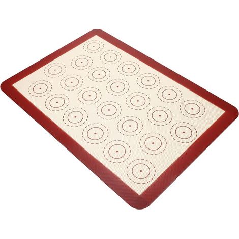 Tapis de Cuisson Macaron Silicone Antidérapant Chaleur pour Pâtisserie Uniforme et Réutilisable (1/5)