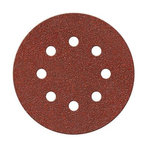 Disque Auto-agrippant ø 115 Mm 8 Trous 80 5 (1/2)