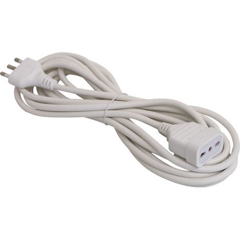 1PZ PROLUNGA LINEARE IN BLISTER cavo mt. 3 spina 16A/presa 10-16A
