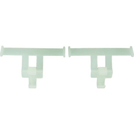 1 Paire de Sabots à Aile Caudale Décor ABS, Ornement Pendulaire Vert Fluorescent (1/5)