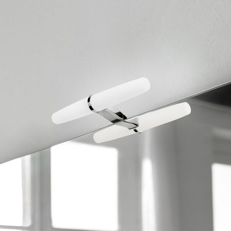 Emuca Gemini Foco LED cromado para baño IP44 (1/5)
