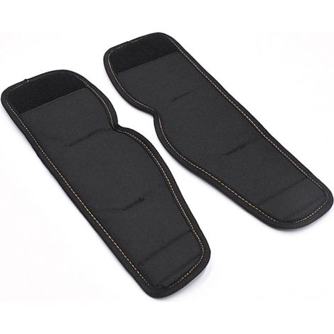 Couvre-pédales de vélo en néoprène 3 mm, protection antidérapante et imperméable, noir (1/4)
