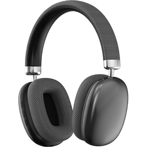 Casque Bluetooth P958 avec Charge Rapide Type-C, Autonomie 12 Heures, Son Stéréo Puissant et Basses Profondes, Couleurs Noir/Rose/Bleu (1/5)