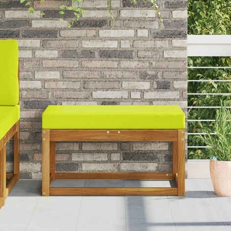 Sitzkissen für Outdoor Grün 80 x 40 x 8 cm 100 % Polyester