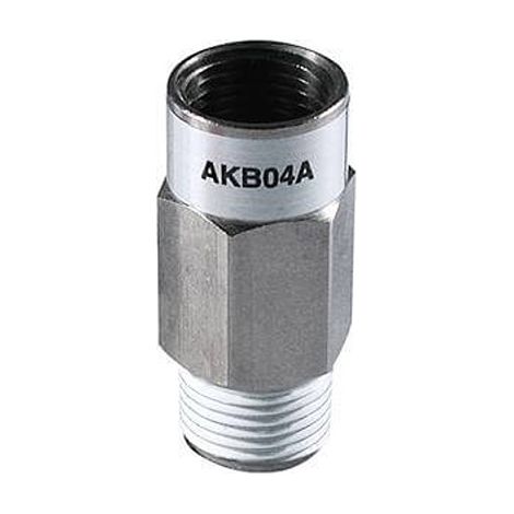 Clapet anti-retour SMC AKB03 Fileté 3/8", R 3/8, -100 1000kPa ( Prix pour 1 )