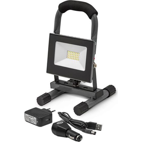 Akkulampe - I-Watts - I-SPR10PBK - 10 W - 450 Lumen