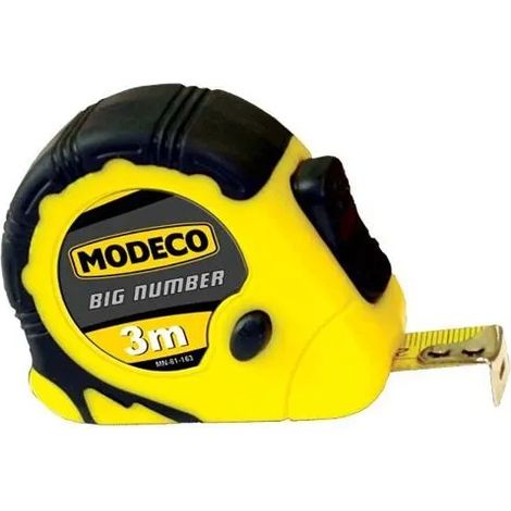 mètre ruban modeco mn-81-163 3 m large 13 mm