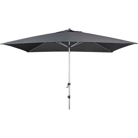 Doppler Sonnenschirm/ Kurbelschirm "Expert 300 x 200 Auto Tilt" 300 x200 cm, anthrazit, Bezug aus 100% Polyester, Gestell aus Aluminium, 7,3 kg Sonnenschirm / Kurbelschirm "Expert 300 x 200 Auto Tilt" (1/10)