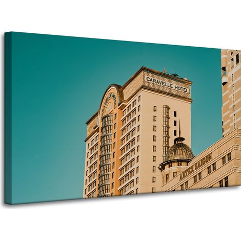 Tableau sur toile Architecture Hôtel 100x60 cm