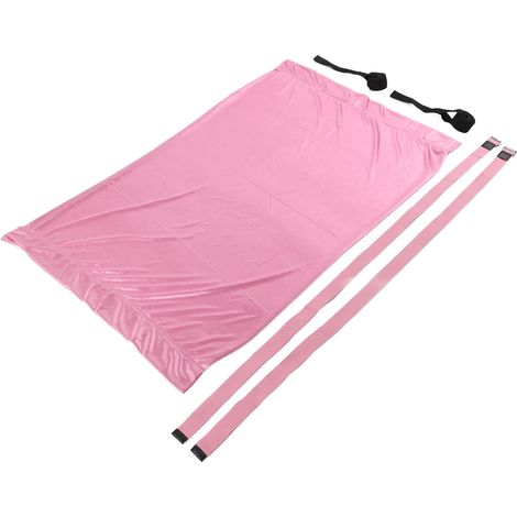 Hamac de yoga pour la maison, idéal pour l'équilibre sur les mains et les jambes écartées. Hamac aérien élastique portable et extensible pour l'entraînement à domicile (rose). (1/5)