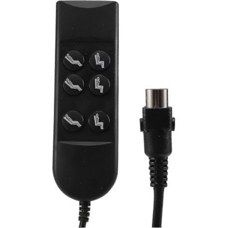 Pièces détachées pour fauteuil inclinable électrique 2024 : interrupteur d'inclinaison électrique, interrupteur du moteur d'inclinaison, télécommande à 6 boutons