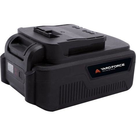 Yard Force Batteria agli ioni di litio 20 V/4,0 Ah AL C40B, per tutti gli strumenti YARD FORCE & PowerG, le batterie sono ricaricabili in qualsiasi momento, senza danneggiare (1/5)