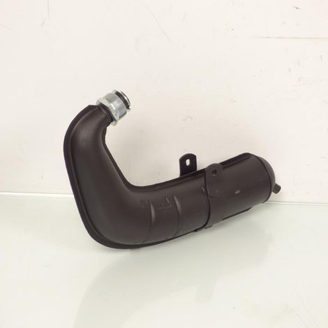Schwarzer Auspuff im Bananen-Design für das Moped MBK 88, (1/5)
