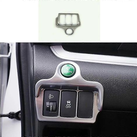 Für Honda CR-V CR-V 2012 2013 2014 2015 2016: Abdeckung für Leseleuchte vorne, hintere Armlehne, Getränkehalter, Zierrahmen – Ausführung 3
