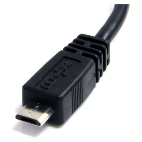 StarTech.com Câble Micro USB 15 cm - A vers Micro B - USB 2.0 - Noir
