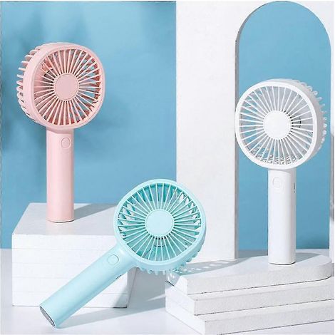 Mini ventilateur USB rechargeable, portable et facile à utiliser, idéal pour les voyages, le shopping et pour rafraîchir l'air de la maison et de la voiture. (1/5)