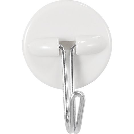 Ganchos adhesivos, 10 piezas de ganchos autoadhesivos, ganchos para toallas, ganchos adhesivos de pared, ganchos multiusos, para baño, cocina, pared (1/5)