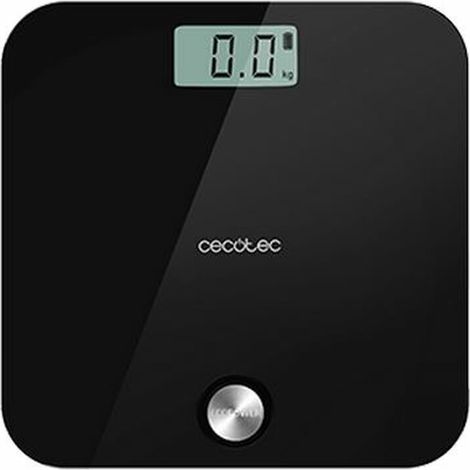 Cecotec Báscula de baño Surface Precision EcoPower 10000 Healthy Black. Con Pulsador (1/5)