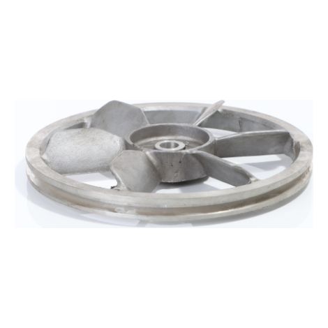 Ruota ventilatore KR Ø 320 mm, pressofusione in alluminio - argento