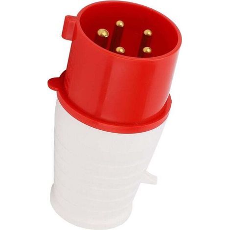 Prise D'alimentation Industrielle, 32A 220-380V/240-415V Prise étanche Antidéflagrante 5 Broches Triphasée, pour L'agriculture