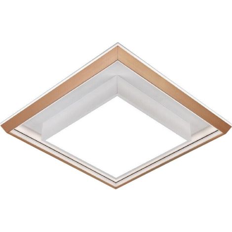 TrAdE Shop Traesio - Plafoniera Led 48 Watt Cct 3 Colorazione Luce Gestibile Con Telecomando App C61-3c - (1/5)