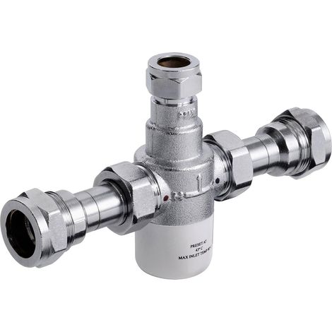 Bristan Sirrus 15mm TMV3 Thermostatic Blending Mixing Valve MT503CP Under Sink (1/3)