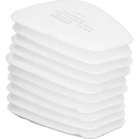 50 Pièces 5N11CN Filtre Multicouche Structure Filtre à Particules pour 6100 6200, 6800, 7502 Série Gaz Respirateur Couverture A (1/4)