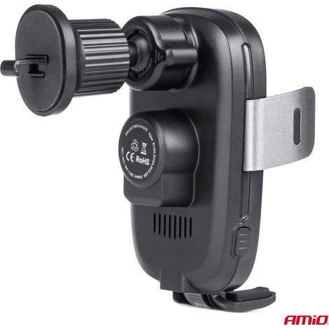 Support voiture pour chargeur inductif calandre 15W AMIO-03778 (1/5)