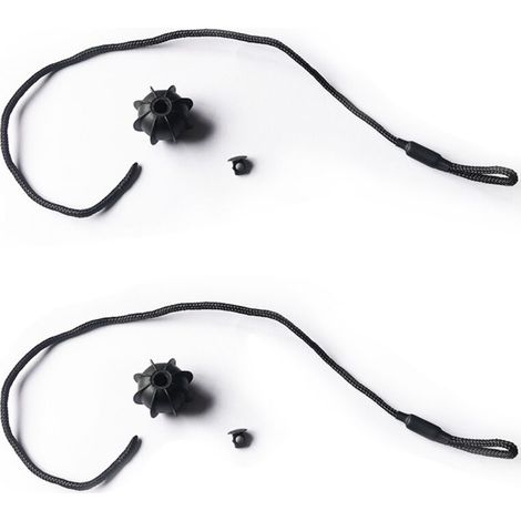 Ahlsen Corde Coffre Voiture, Cordon Arrière de Coffre, Cordons pour Étagères Arrière de Voiture, Corde de Suspension pour Étagère à Colis dans Le Coffre Arrière Remplacement D'accessoires de Voiture, (1/5)