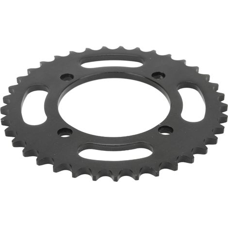 Hinteres Kettenrad mit 420er Kette, 76 mm Durchmesser, 37 Zähne, hochkohlenstoffhaltiger Stahl, für 50-190 cm³ Motocross-Pitbikes (1/5)