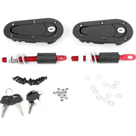 Capot Voiture Universel Verrou de Capot Épingle Sécurité Accessoire Tuning Auto (1/5)