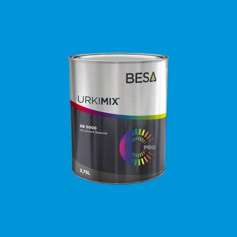Pot de Peinture Polyuréthane / bi composant Pantone 299 U  Satin - 500 gr