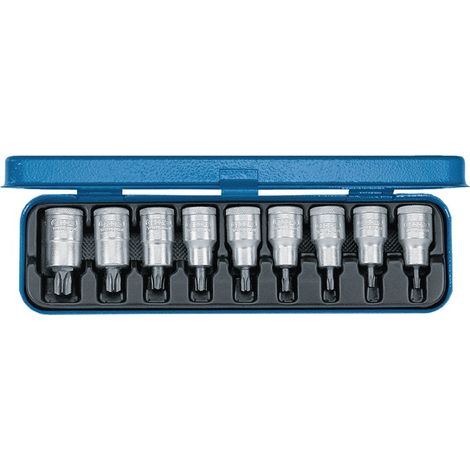GEDORE Schraubendreher-Einsatz-Satz ITX19PM 1/2"vierkant Torx® 9-teilig (1/5)