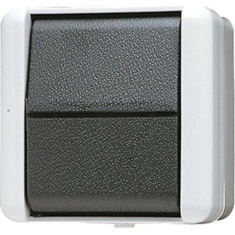 JUNG 807W WIPPSCHALTER, KREUZ, BRUCHSICHER, GRIGIO,WG800