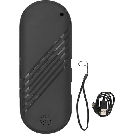 Bluetooth 5.3 Kissenlautsprecher, kabelgebundene Knochenleitungskopfhörer, 10 m Reichweite, für Seitenschläfer, schwarz (1/5)