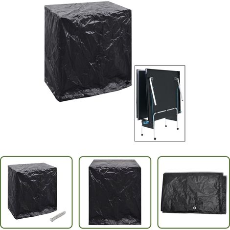vidaXL Abdeckplane für Garten - Abdeckhaube für Gartenmöbel und Tischtennistische 160x55x182 cm (1/5)