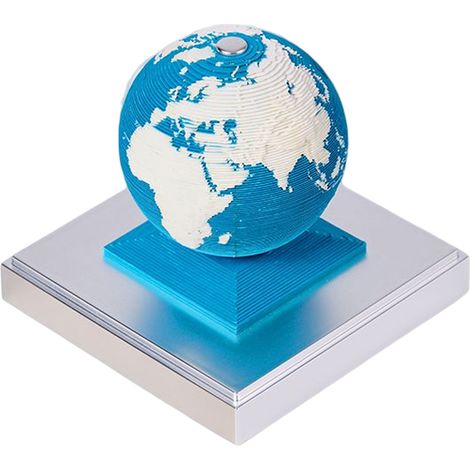 Modèle de calendrier sculpté en 3D représentant la Terre, ornement pour la décoration de la maison, de l'école ou du bureau. (1/5)
