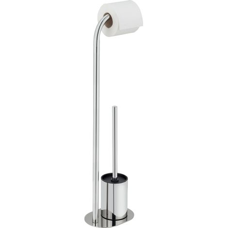 Toilettenpapierhalter und WC-Bürste LEVANTE, 2in1 (1/5)