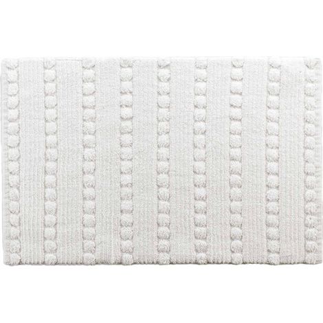 Badematte CLEONIS, 100% Baumwolle, ecru, 50 x 80 cm