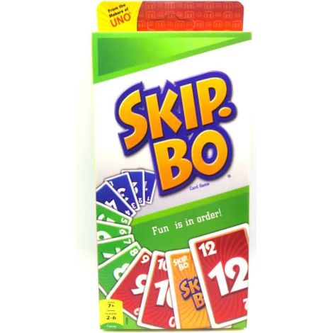 Skip-Bo, le jeu de cartes classique et amusant pour toute la famille (enfants, adultes et jeux de société). (1/5)