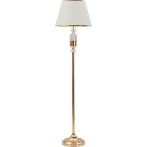 Lampada da terra in metallo oro, Ø40x160 cm – Gipsy (1/5)