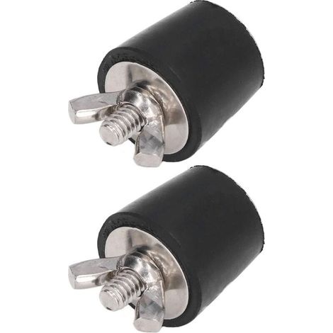 Bouchons en Caoutchouc pour 2 pièces Bouchons en Caoutchouc de Piscine hivernage Bouchon Conique Accessoires de Piscine 25mm (1/4)