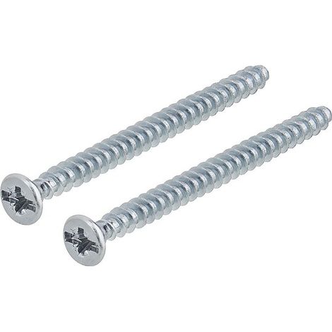 Geräteschrauben Kombi-Kreuzschlitz 100 Stück, für gängige Gerätedosen, Ø 3,2 mm - Länge 40 mm