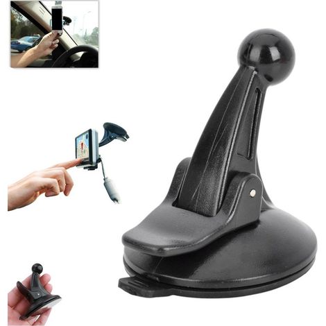 pezzo - Supporto a ventosa per dispositivo di navigazione - Nero - Supporto per auto con ventosa - Supporto a ventosa per sistemi di navigazione GPS Garmin - Supporto per auto per navigazione satel... (1/5)