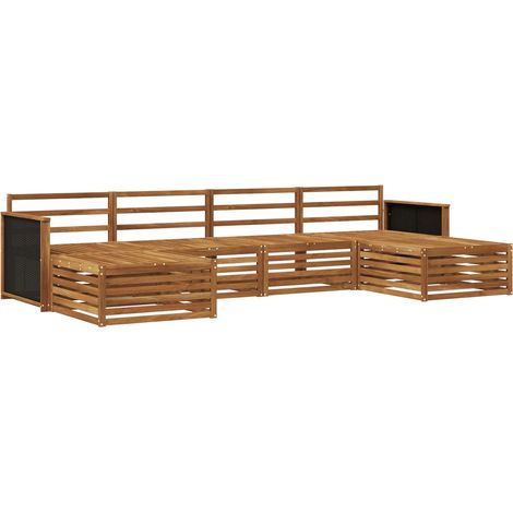 Sofa Sets 6 pcs Solid Acacia Wood vidaXL (1/5)