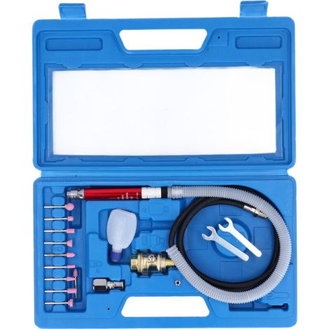 Kit micro smerigliatrice pneumatica Crezuo da 1/8 di pollice, 58.000 giri/minuto, matrice multifunzionale-Crezuo