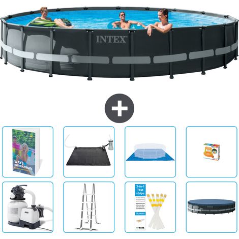 Intex Piscine Ultra XTR Ronde - 610x122 cm - 9-pièces  S559