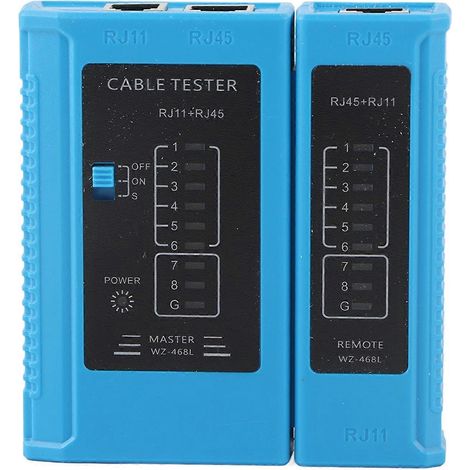 RJ45- und RJ11-Netzwerkkabeltester Ethernet-LAN-Netzwerktestgerät
